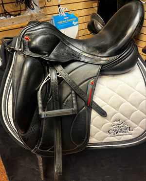 Albion Revelation Red Label Dressage Saddle - 17.5 MW - GENTLY USED