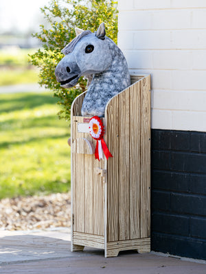 Lemieux Hobby Horse Stable Wooden - Wooden One Size