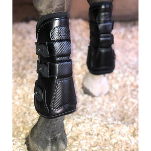 Majyk Equipe Estrella' Carbon Leather Tendon Boots