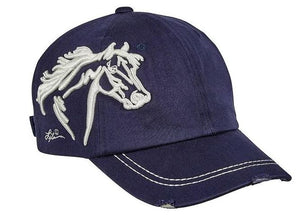 AWST Int'l Lila 3D Horse Head Cap