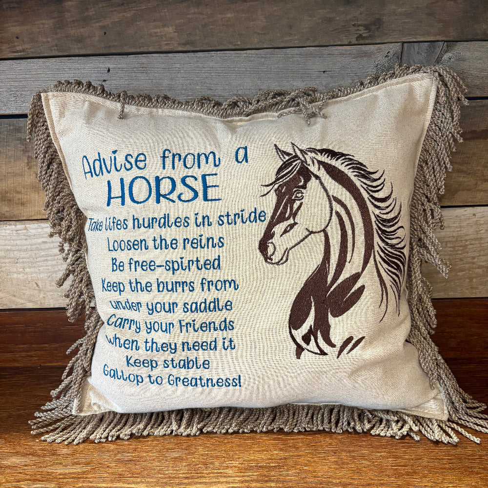 Embroidered Pillows