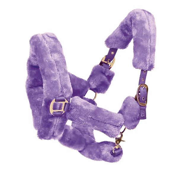 Ovation Rose Gold Fleece Shipping Halter