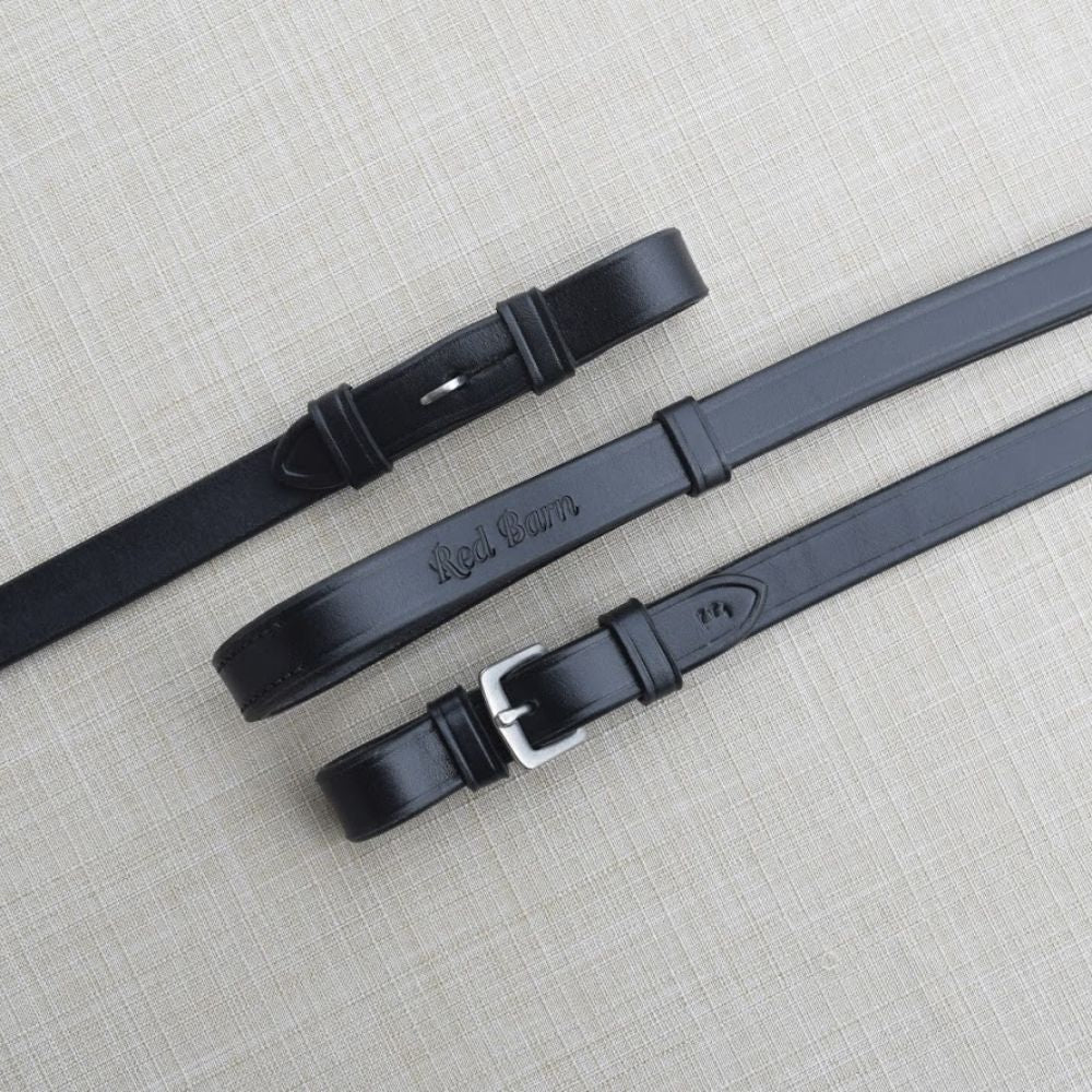 Red Barn Curb Reins 1/2" width