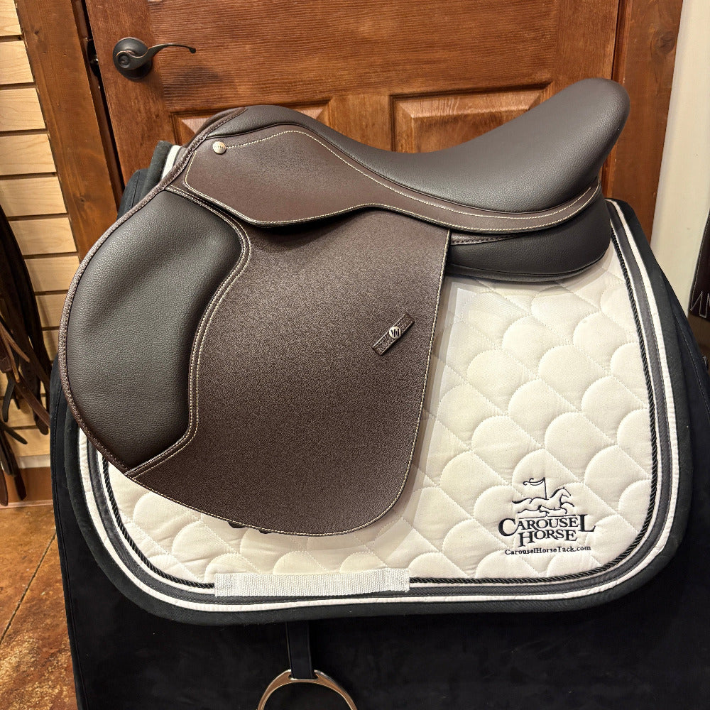 TEST RIDE/DEMO-Wintec 500 Jump Saddle with optional HART, Brown 17.5"