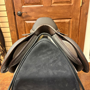 TEST RIDE/DEMO-Wintec 500 Jump Saddle with optional HART, Brown 17.5"