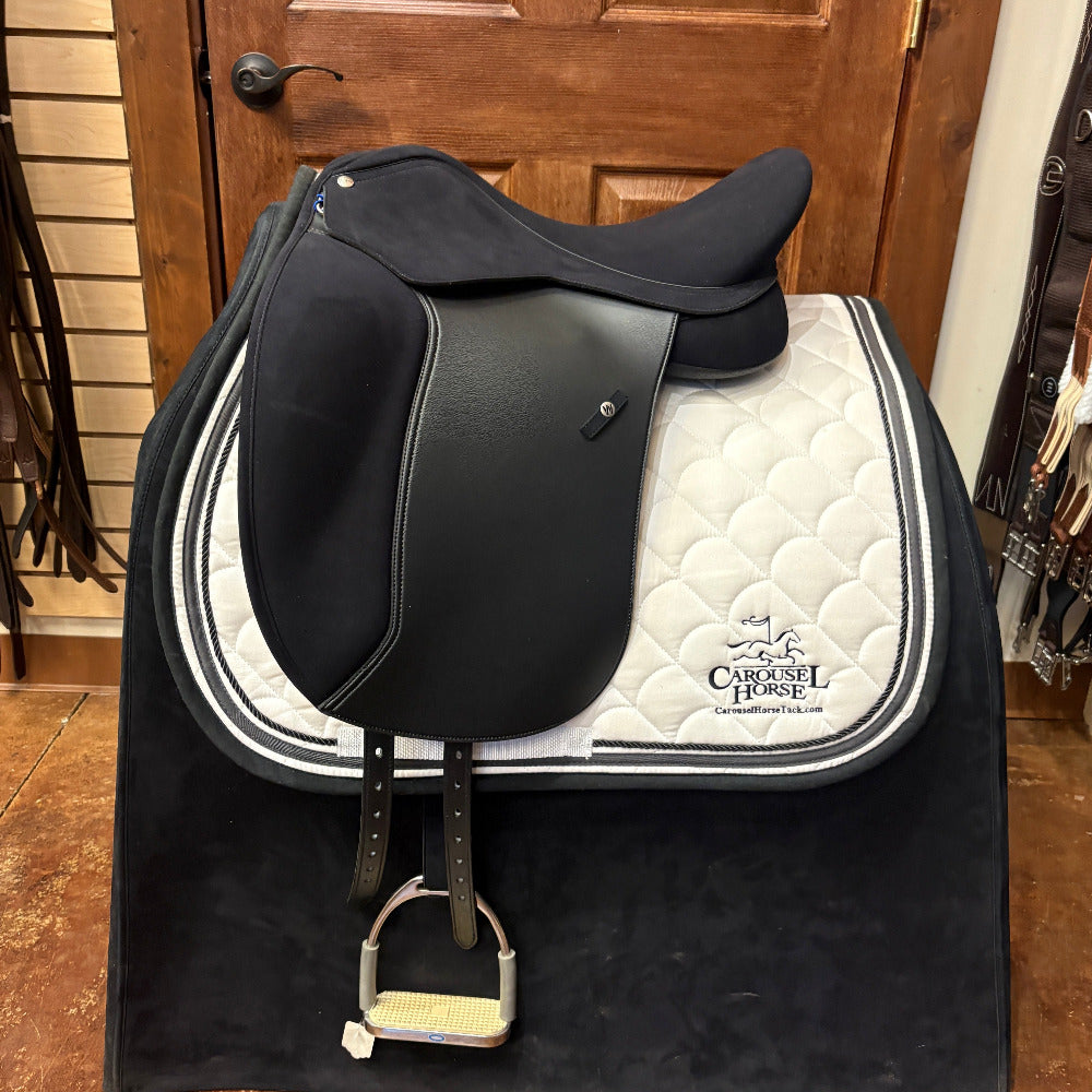 TEST RIDE/DEMO-Wintec Pro Wide Dressage Saddle with HART, Black 16.5" seat