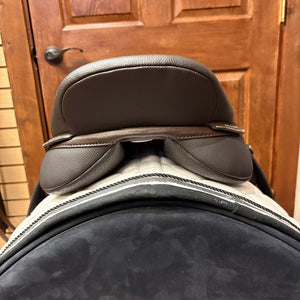 TEST RIDE/DEMO-Wintec 500 Jump Saddle with optional HART, Brown 17.5"