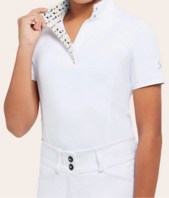 RJ Classics Brynn Jr. Short Sleeve Show Shirt - Happy Doxies CLOSEOUT