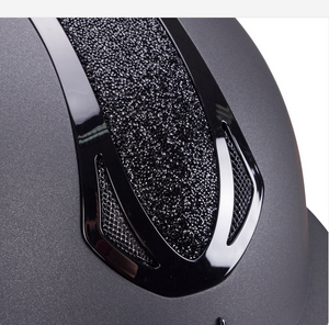 Shires Karben Sonic Alessa Riding Hat - Wide Brim Crystal Finish