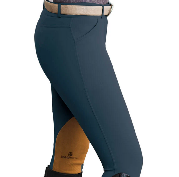 Romfh Ladies Willow Knee Patch Euroseat Breech CLOSEOUT