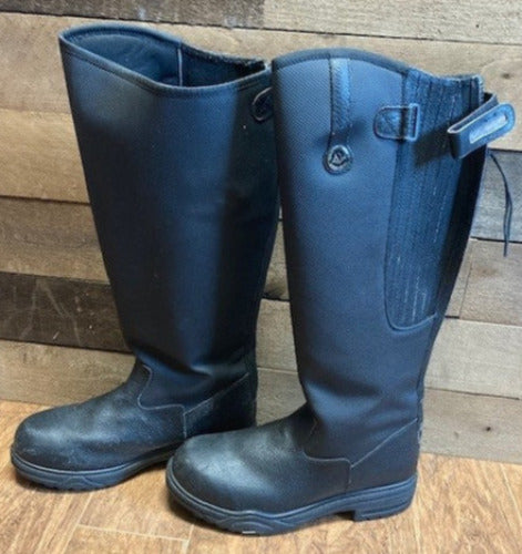 GENTLY USED- Mountain Horse Men's Rimfrost Rider III Tall Boot BLACK SIZE 10*