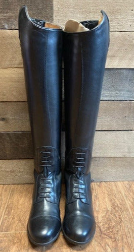 GENTLY USED- Suedwind Ultima Ladies RS Sir John Field Boots BLACK 7 WIDE (38)