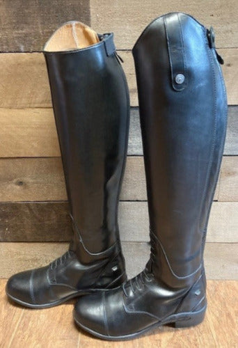 GENTLY USED- Suedwind Ultima Ladies RS Sir John Field Boots BLACK 7 WIDE (38)