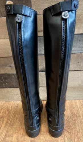 GENTLY USED- Suedwind Ultima Ladies RS Sir John Field Boots BLACK 7 WIDE (38)