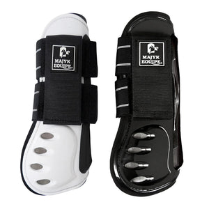 Majyk Equipe Vented Infinity Open Front Jump Boot - Black