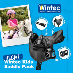 Wintec Kids Saddle Pack-Black