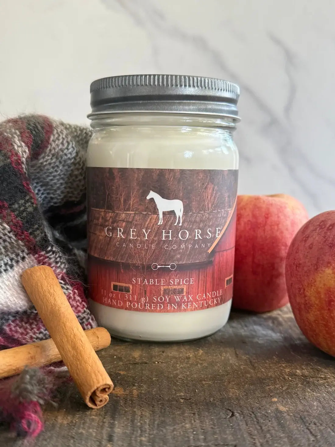Grey Horse Candle Company - 11 oz Jars - The Carousel Horse