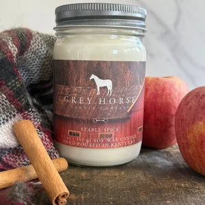 Grey Horse Candle Company - 11 oz Jars - The Carousel Horse
