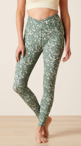 Ariat Ladies Eos Etch Half Grip Tight - Brush Stroke CLOSEOUT