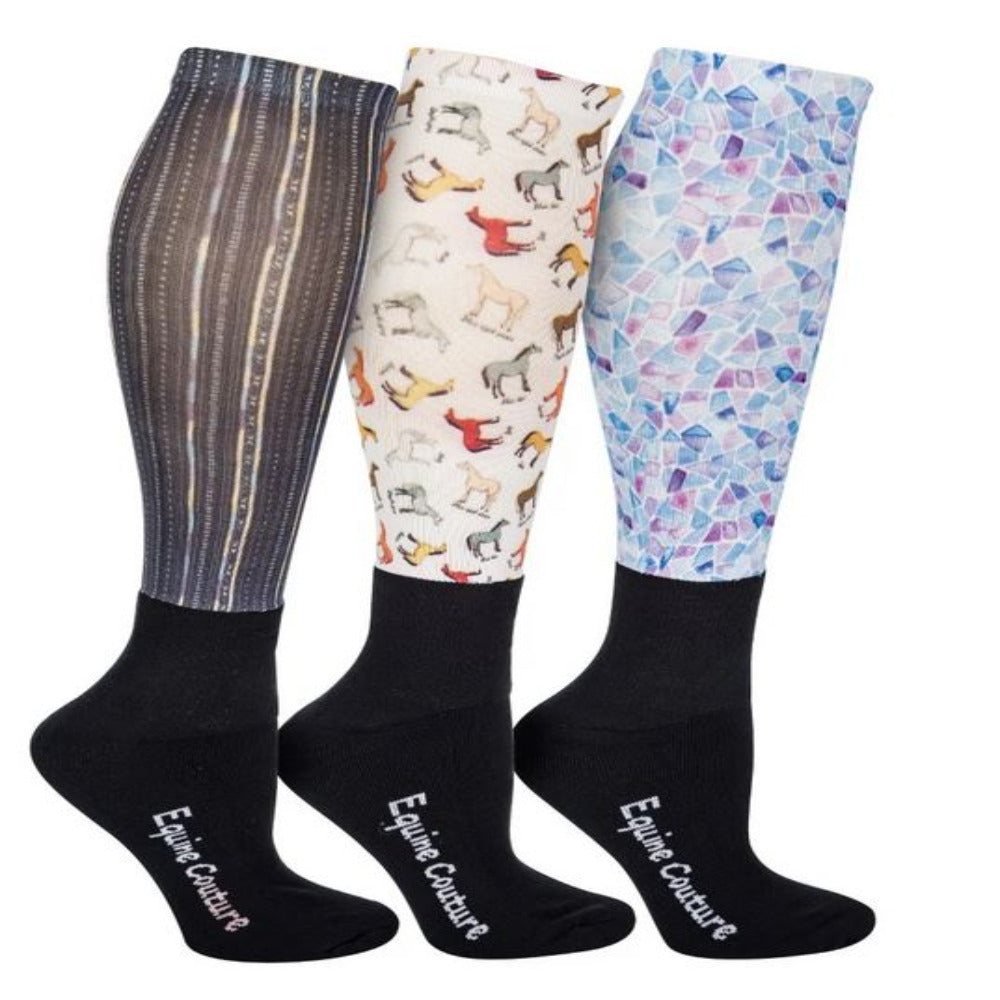 Equine Couture OTC Boots Socks-3 pack