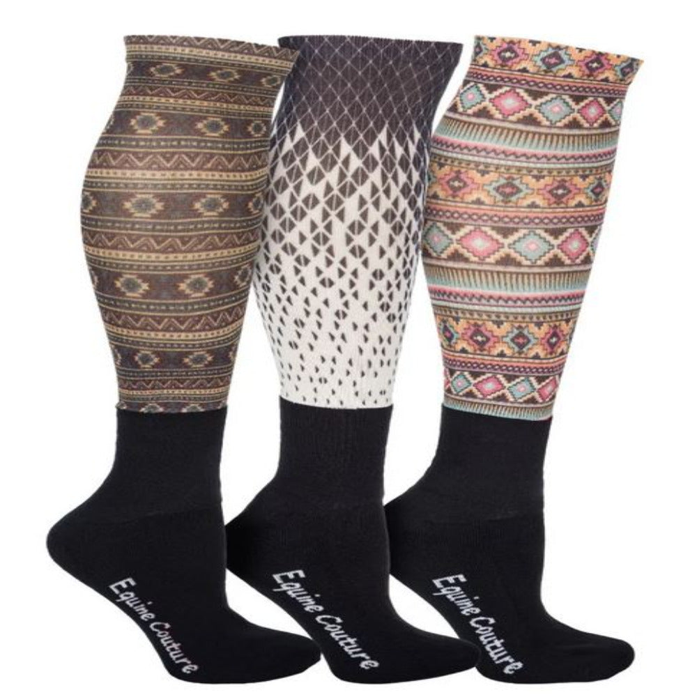 Equine Couture OTC Boots Socks-3 pack
