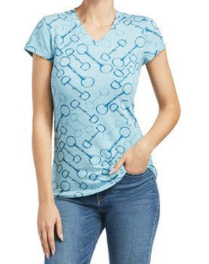 Ariat Ladies Snaffle Short Sleeve T-Shirt CLOSEOUT