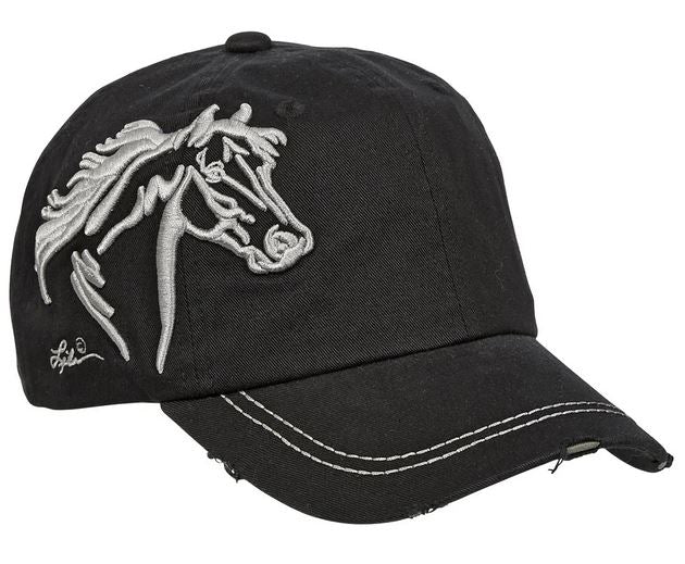 AWST Int'l Lila 3D Horse Head Cap