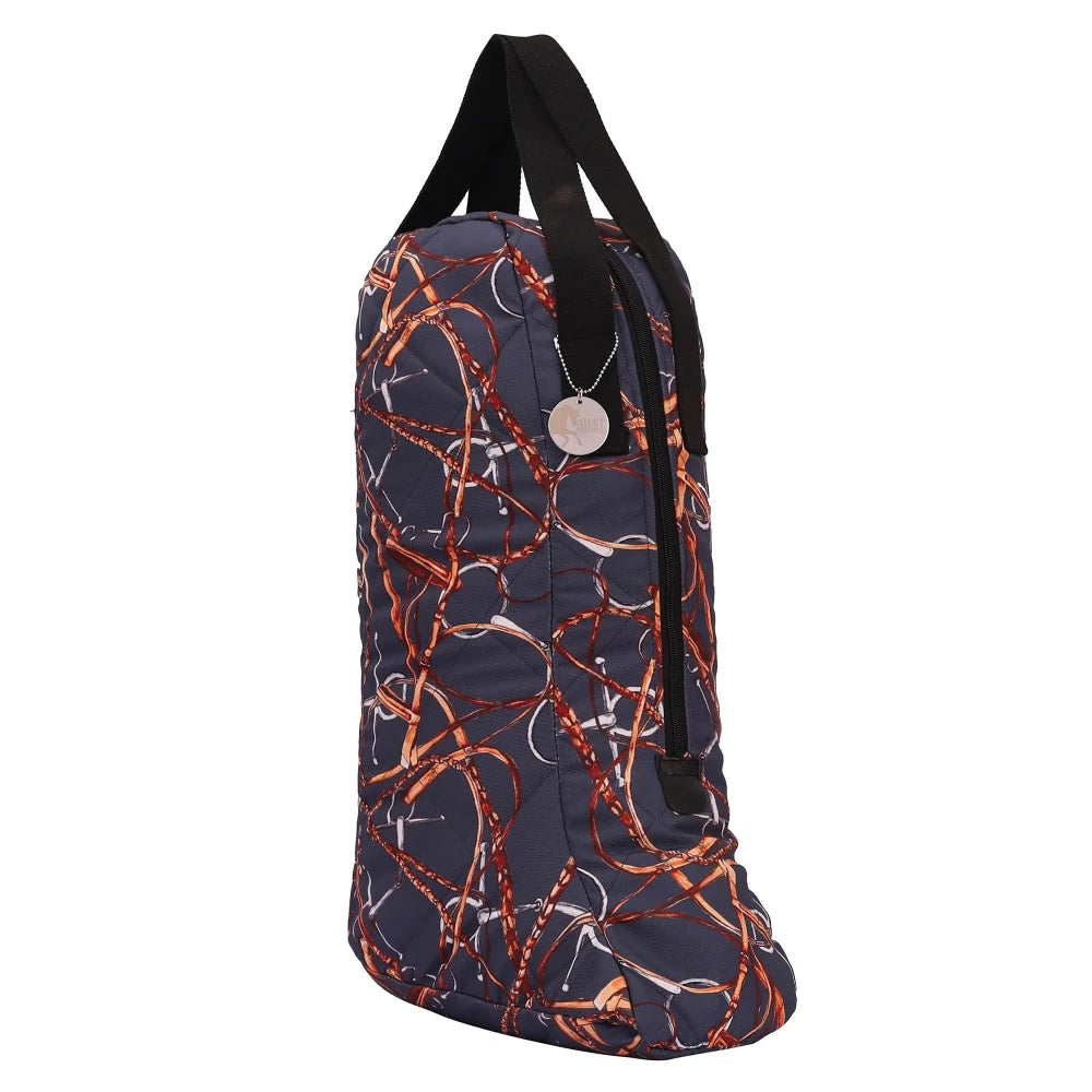 AWST Int'l Lila Snaffle Bit Bridles Boot Bag