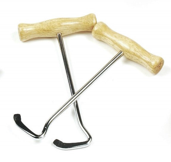 Equi-Essentials Boot Hooks Wood Handle