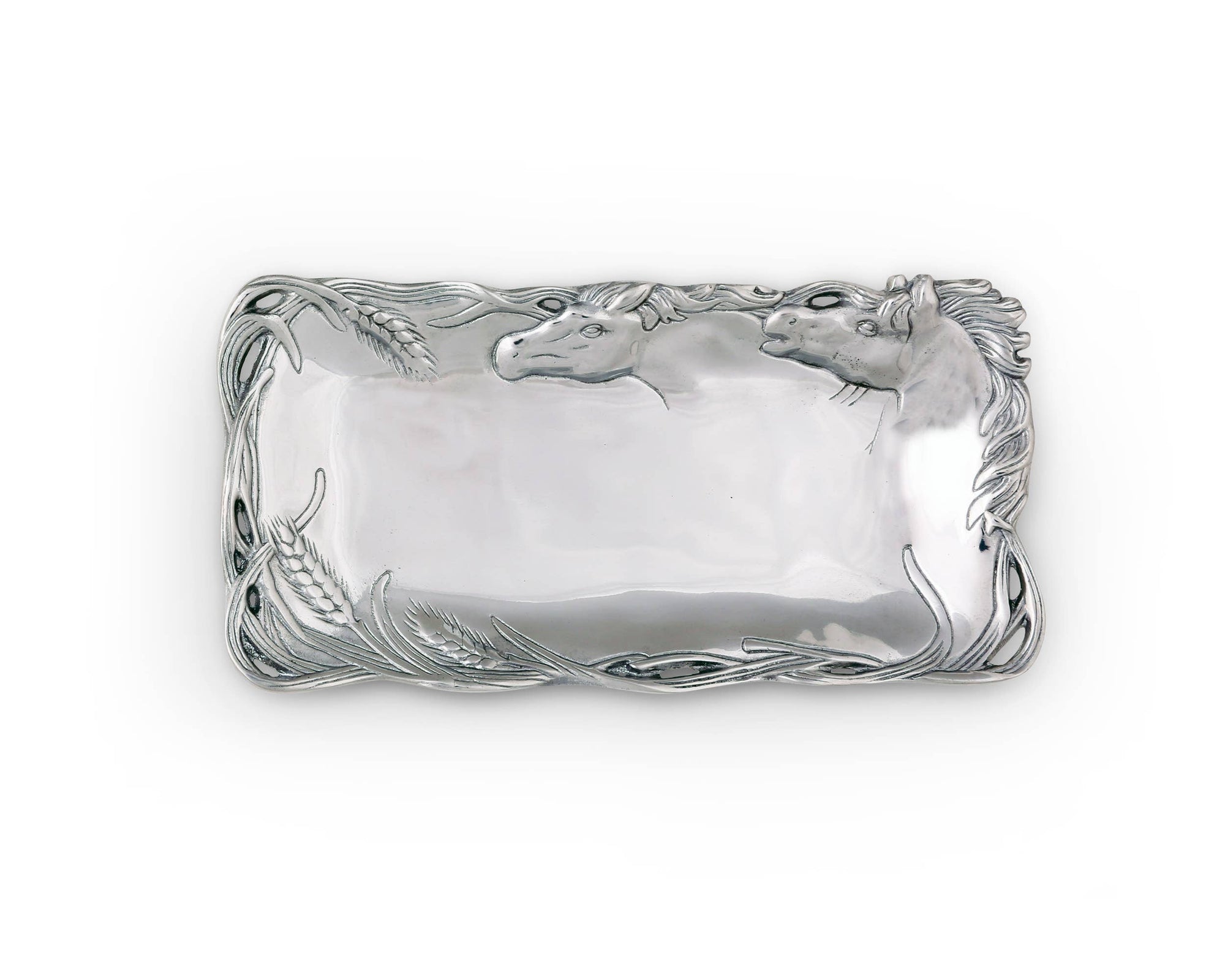 Arthur Court - Horse Bread Tray 6x12