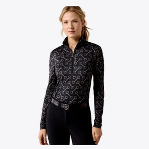 Ariat Womens Lunaveil 1/2 Zip Baselayer - The Carousel Horse