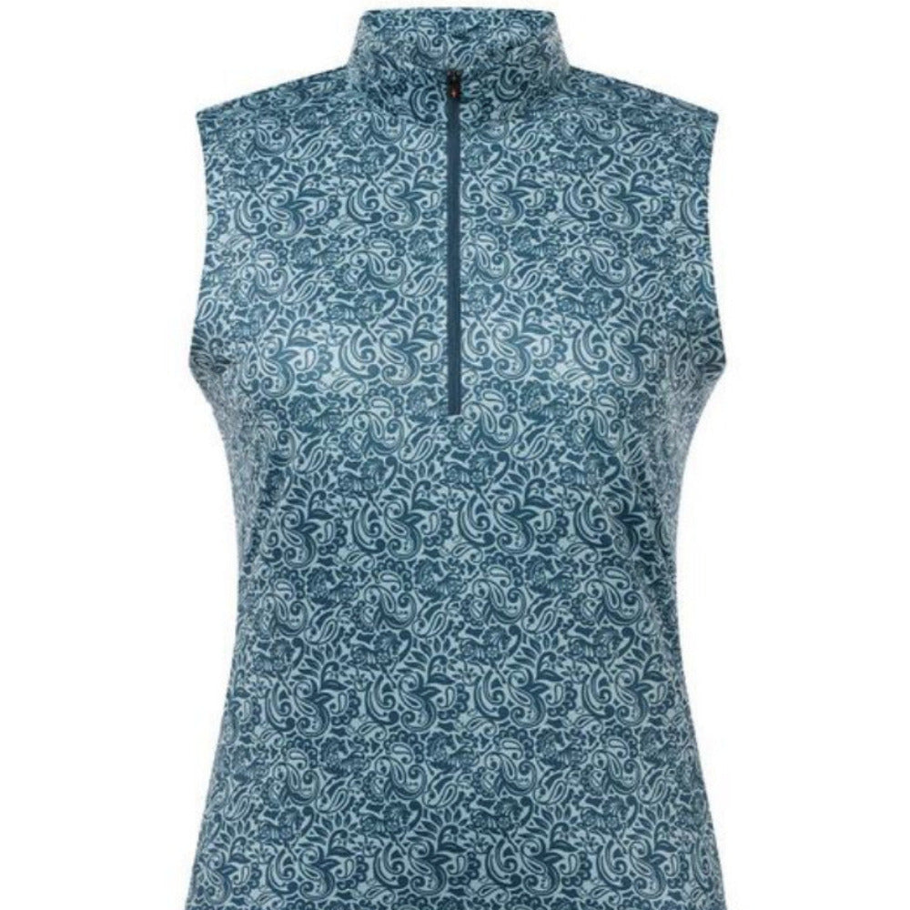 Kerrits Play It Coolcore Sleeveless Shirt – Print - The Carousel Horse 