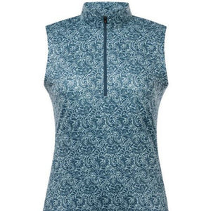 Kerrits Play It Coolcore Sleeveless Shirt – Print - The Carousel Horse 