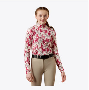 Ariat Youth LunaVeil 1/4 Zip Baselayer - The Carousel Horse