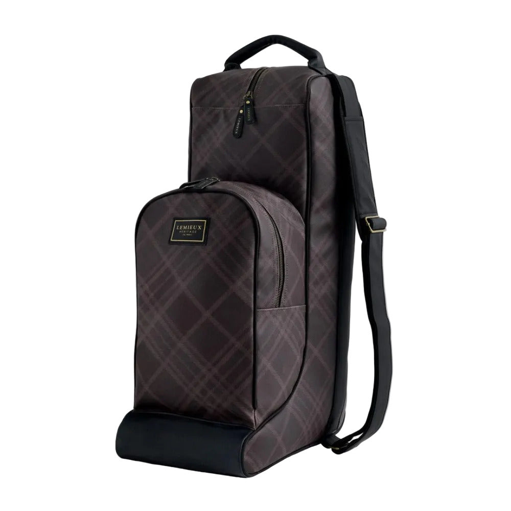 LeMieux Heritage Hat & Boot Bag Cocoa