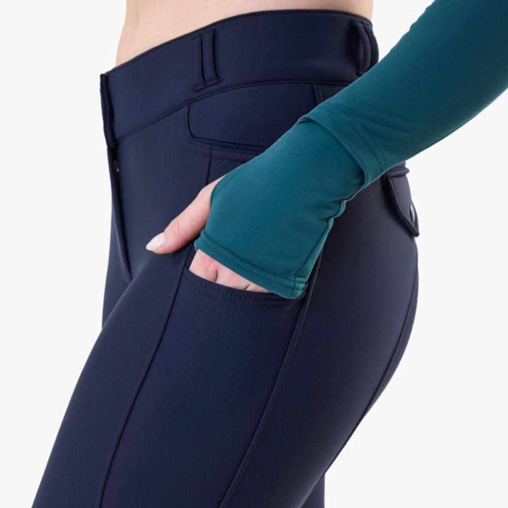 Horseware Ladies Flexfit Winter Breeches - Knee Grip