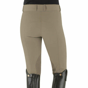 Ovation Ladies Celebrity Euroweave DX Slim Secret Knee Patch Breeches - Long CLOSEOUT