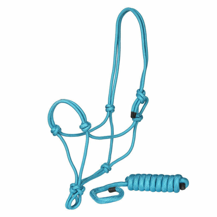 TuffRider Rugged Rope Halter with matching lead - The Carousel Horse