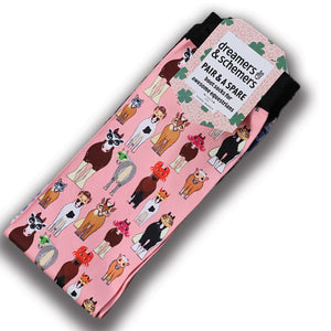 Dreamers & Schemers Boot Socks - A Pair & A Spare!!