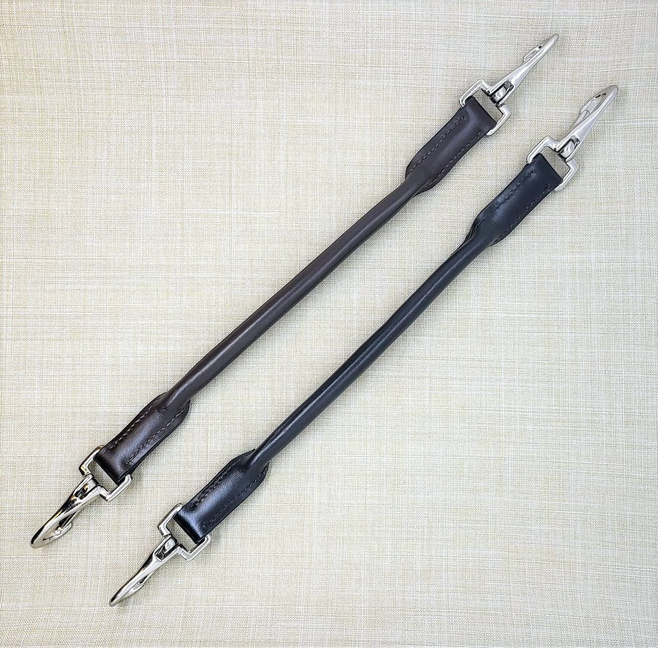 Black Oak Pommel Strap With Clips