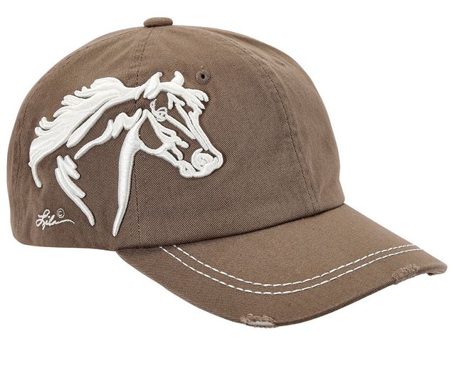 AWST Int'l Lila 3D Horse Head Cap