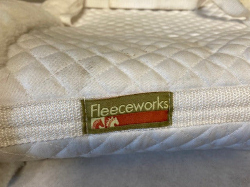 GENTLY USED- Fleeceworks Dressage Saddle Pad
