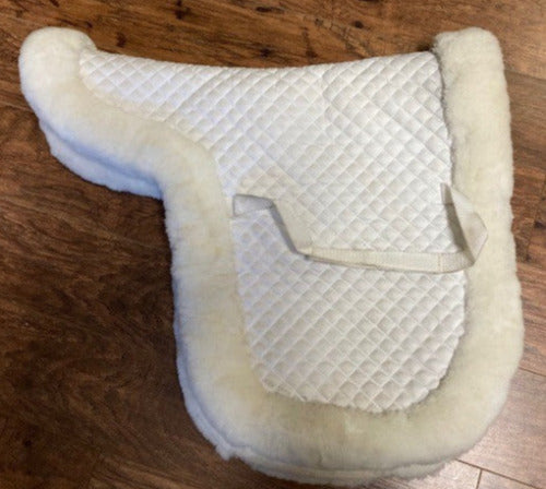 GENTLY USED- Fleeceworks Dressage Saddle Pad