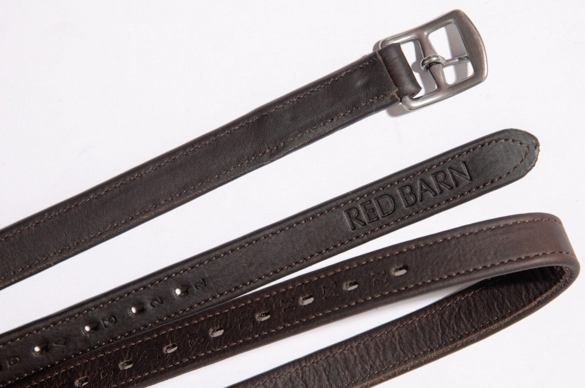 KL Select Red Barn Get A Grip Leathers - 1" Black