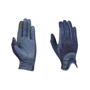 Dublin Pull On Glitter Mesh Back Riding Gloves