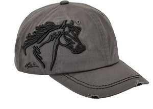 AWST Int'l Lila 3D Horse Head Cap