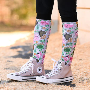Dreamers & Schemers Boot Socks - A Pair & A Spare!!