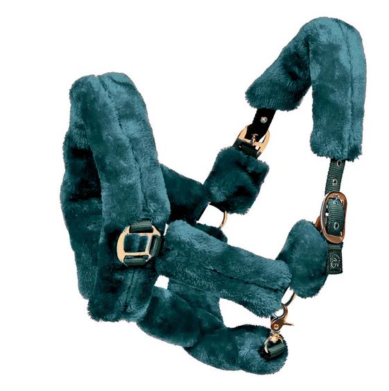 Ovation Rose Gold Fleece Shipping Halter