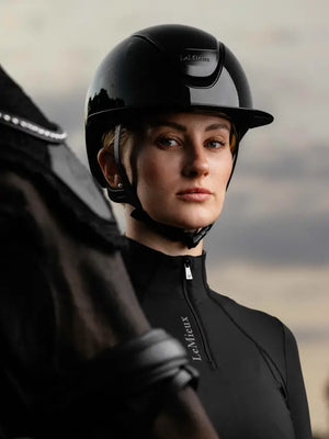 Lemieux Verv Competition Helmet - Gloss Black