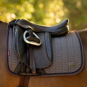 Lemiuex Heritage Herringbone Dressage Square Saddle Pad